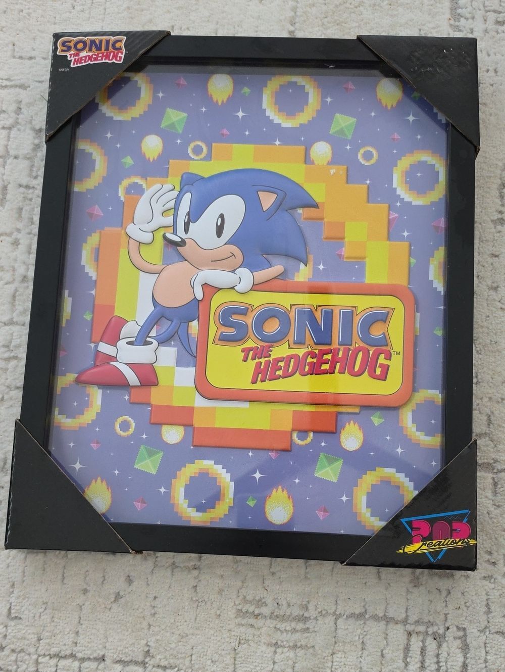 Sonic the Hedgehog Framed Wall Art